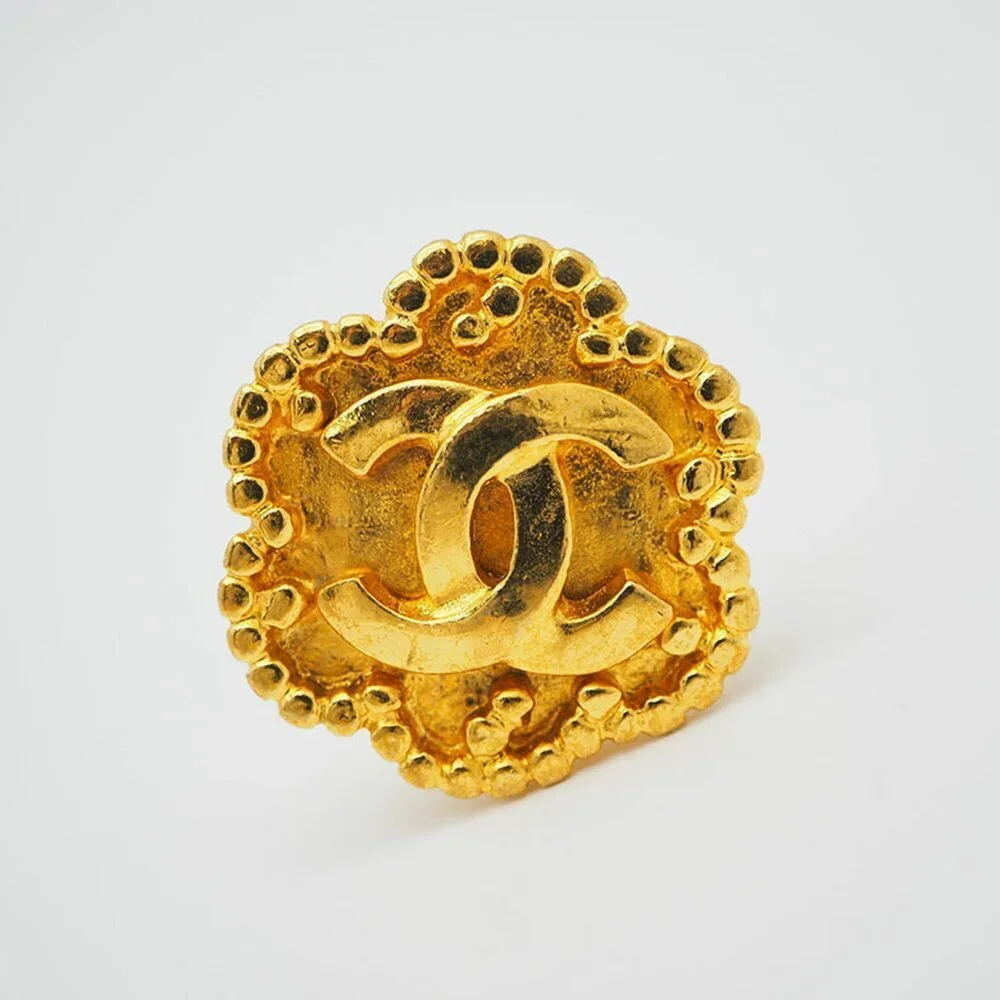 CHANEL Authentic Gold Earrings - Picture 4 of 9